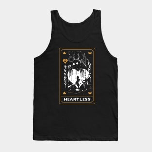 Heartless Tarot Card Tank Top